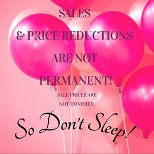 SALES & PRICE REDUCTIONS